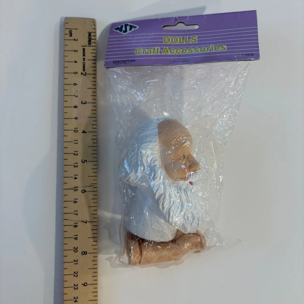 WST Dolls Craft Accessories Santa Claus Head and‎ Hands Plastic Kit Christmas